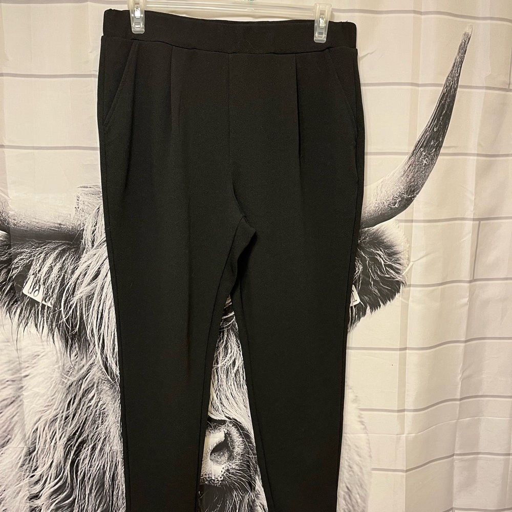 Classic Black Women's pull on Pants